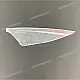 Autocollant Aprilia SR Motard pour plaque de numéro de carénage arrière gauche 