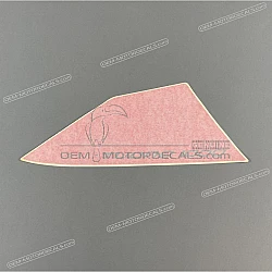 Duo seat kapje sticker, rechterkant