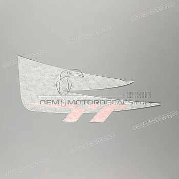 Tail cowl decal, right side