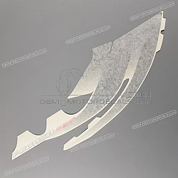 Heckverkleidung Aufkleber, Rechte Seite