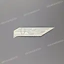Autocollant de carénage supérieur avant