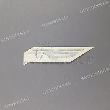 Naklejka na przednią owiewkę (czasza)