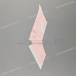 Side cowling decal, left side