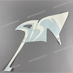 Side cowling decal, left side