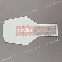 APRILIA Front fender decal 860732