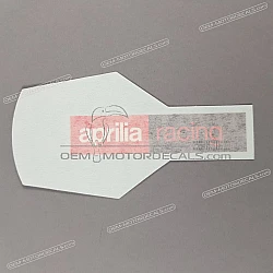 Front fender decal