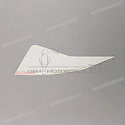 Front cowling decal, left side