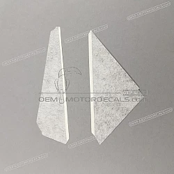 Front cowling decal, left side