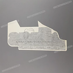 Belly pan decal, right side