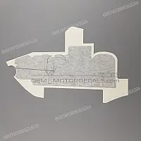 APRILIA Belly pan decal, left side 893795