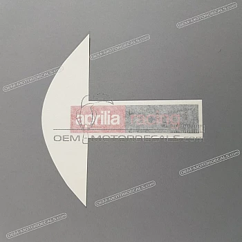 Front fender decal