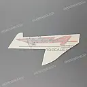 Tail cowl decal, left side