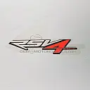 Side cowling decal, right side