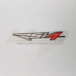 Tail cowl decal, left side