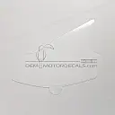 Decal, left side