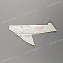 Tail cowl decal, right side