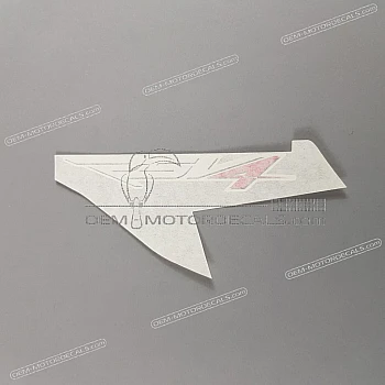 Naklejka na tylną owiewkę / zadupek, prawa strona