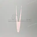 Front cowling decal