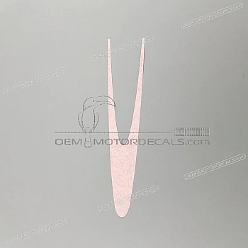 Front cowling decal