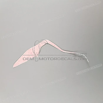 Naklejka na przednią owiewkę (czasza), prawa strona