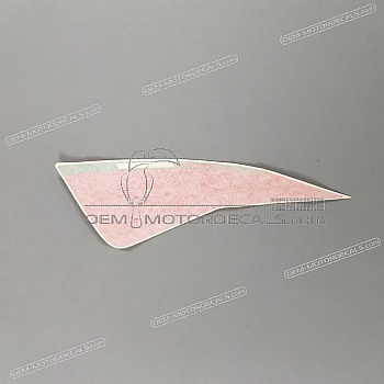 Naklejka na przednią owiewkę (czasza), prawa strona