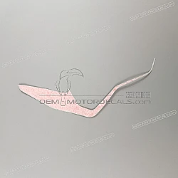 Front cowling decal, left side