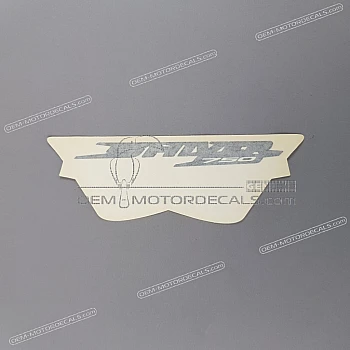 Heckverkleidung Aufkleber