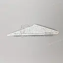 Tail cowl decal, right side