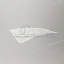 Front cowling decal, right side