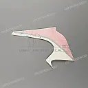 Front cowling decal, right side