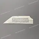 Belly pan decal, left side