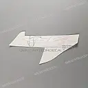 Tail cowl decal, left side