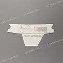 Front cowling decal, left side
