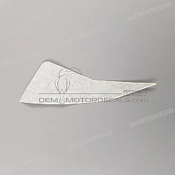 Front cowling decal, left side