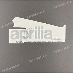 Belly pan decal, right side