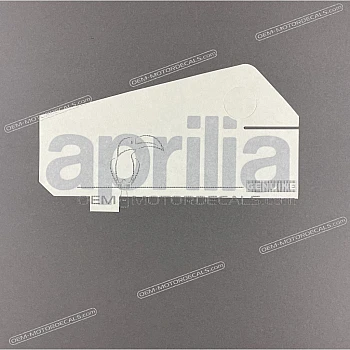 Naklejka na dolną owiewkę, pług, lewa strona