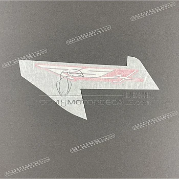 Naklejka na tylną owiewkę / zadupek, prawa strona