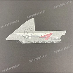 Side cowling decal, right side