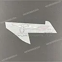 Tail cowl decal, right side