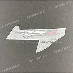 Tail cowl decal, left side