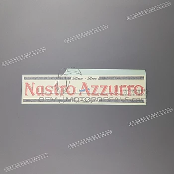 Belly pan decal