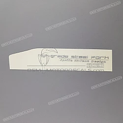 Decal, left side