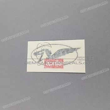 Front fender decal
