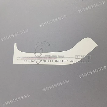 Front cowling decal