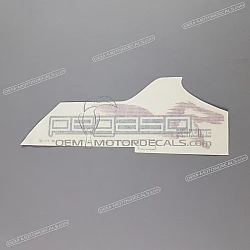 Adesivo pannello laterale, lato destro