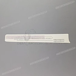 Adesivo posteriore coda carena, lato sinistro