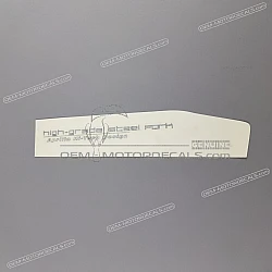  Decal, right side