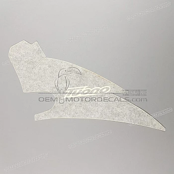 Naklejka na tylną owiewkę / zadupek, prawa strona