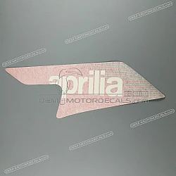 Belly pan decal, right side