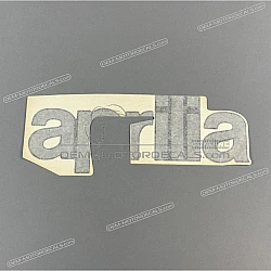 Belly pan decal, left side